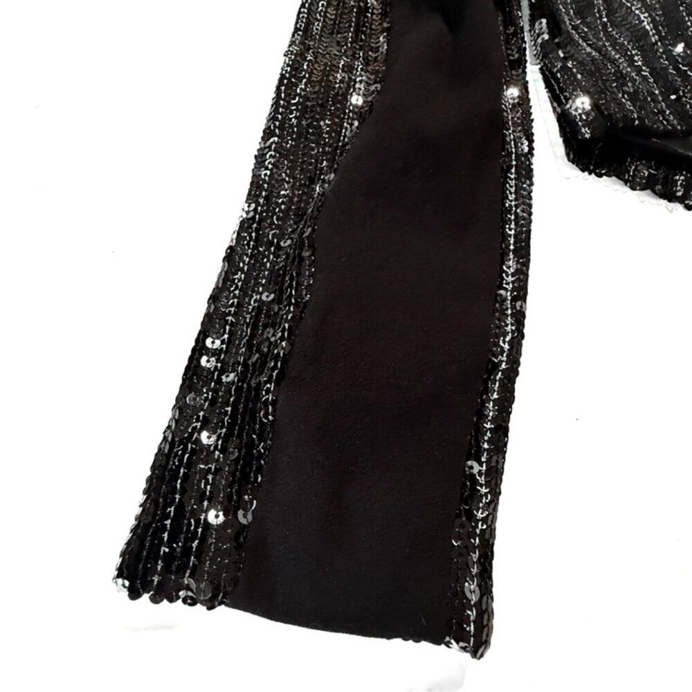 Cache Cropped Sequins Jacket - Picture 6 of 9
